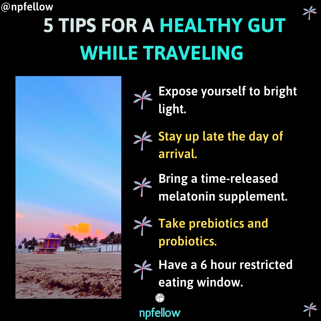 Tips for a Healthy Gut While Traveling